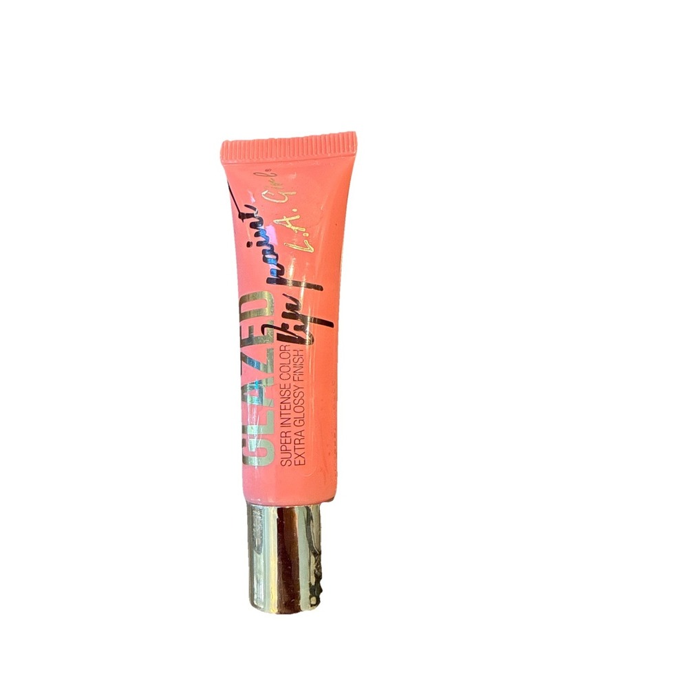 L.A. Girl Glazed Lip Paint Super Intense Color Peony GLG792 New Sealed